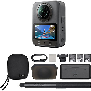DJI Osmo 360 8K Actioon Camera (Adventure 3 Battery Combo) $390 + Free S/H