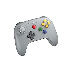 $27.99 | 8BitDo 64 Bluetooth Controller (Grey) at Woot!