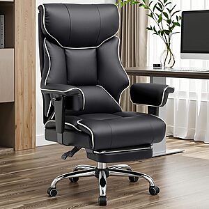 COMHOMA Big and Tall Ergonomic Office Chair $79.33 + Free Shipping
