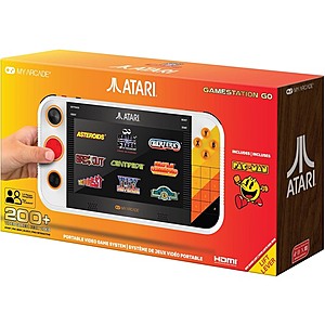 $95.99 | Woot! App: My Arcade Atari Gamestation Go Console w/ 7" Display & 200+ Games at Woot!