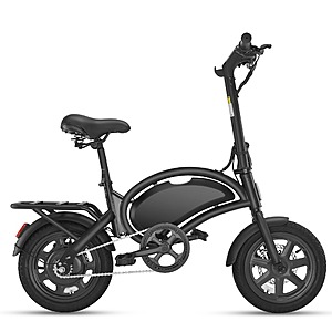 DYU D3F Electric Bike Peak 500W 36V 7.8AH 20mph City E-Bike UL2849 + F/S $138