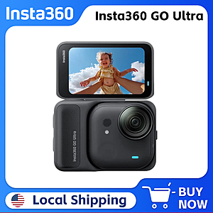 Insta360 GO Ultra 4K Action Camera $287.16 + Free Shipping $279.66