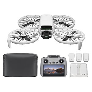DJI Flip Fly More Combo With RC 2 Screen Remote Controller, Drone With 4K UHD Camera, 3 Batteries $619