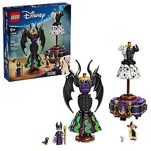 524-Piece LEGO Disney: Dresses Maleficent's and Cruella De Vil's Dresses (43262) $42 + Free Shipping