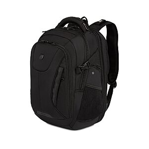 SwissGear Travel Tech Elite Laptop Backpack – Fits Laptops up to 16” – ScanSmart TSA-Friendly Backpack with USB Port for $55