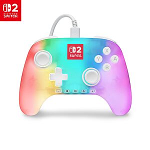 PowerA Advantage Wired Controller for Nintendo Switch 2 (Lumectra White) $23.49 + Free Shipping w/ Prime or on orders over $35