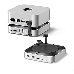$59.99* | UGREEN Mac mini M4 Dock & Stand DP Hub for M4 / M4 Pro 2024 w/ NVMe SSD Enclosure at Amazon