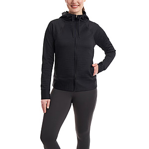 Costco Members: Kirkland Signature Women's Ottoman Full-Zip Jacket (Black or Blue) $9.97