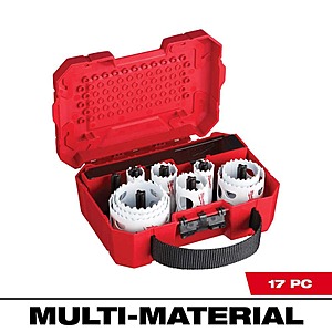 Milwaukee Hole Dozer General Purpose Bi-Metal Hole Saw Set (17-Piece), $56.97, FS, Home Depot $56.96