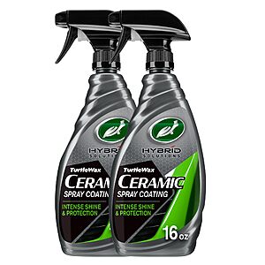 $24.30 for 2-Pack Turtle Wax Hybrid Solutions Ceramic Spray Wax Coating, 16 oz