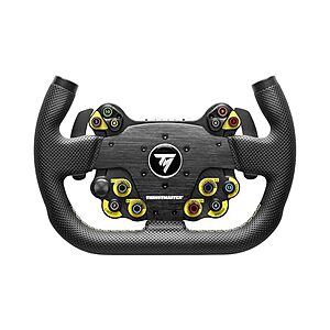 Thrustmaster Evo Racing 31U Leather Wheel Rim w/ Metal Paddle Shifters $219.99 + Free Shipping w/ Prime