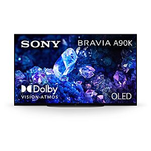 Sony 48 Inch A90K BRAVIA XR 4K HDR TV OLED Smart Google TV (XR-48A90K) $998
