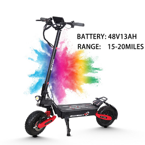 Arwibon GT06 11"Off-Road Tires 1200W 48V 13AH Max Speed 20-25MPH Foldable E-Scooter $300 + Free Shipping