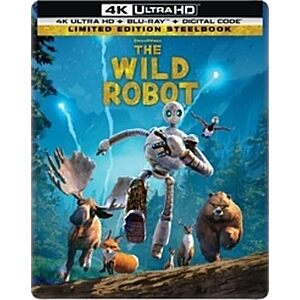 The Wild Robot - Limited Edition Steelbook (4K Ultra HD + Blu-ray + Digital) $21.99 Amazon.com