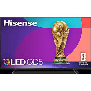 Hisense - 98" Class QD5 Series Hi-QLED 4K UHD Smart Google TV (2025) $999.99