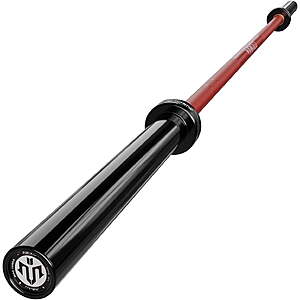 Mikolo 7ft 45lb Olympic Barbell (Red/Black) $112.99 + Free Shipping at Walmart