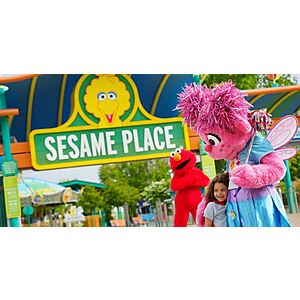 $51.73 One or Two Day Ticket to SESAME PLACE Amusement Park (Langhorne, PA) GROUPON