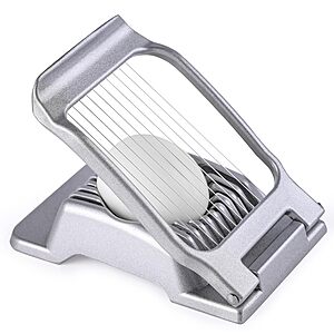 REDSETS Aluminum Multipurpose Egg Slicer w/ Stainless Steel Wire (Silver) $4.79 + Free Shipping w/ Prime or on $35+