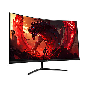 31.5" Acer Nitro ED323QU 2K WQHD 180Hz Curved Gaming Monitor $165 + Free S/H