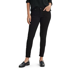 Levi's Women's 711 Skinny Jeans (Soft Black, Various Sizes) $18.99 + Free Shipping w/ Prime or on $35+