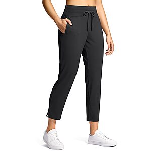 YYV Women's High-Waisted 7/8 Stretch Ankle Golf Pants (Various) $13.49 + Free Shipping w/ Prime or on $35+