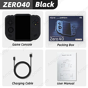 MagicX Zero 40 Retro Gaming Handheld - $43.35 + Free S/H @ AliExpress