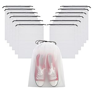 Amazon – Vorspack 13-Pack Transparent Travel Shoe Bags $4.99