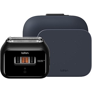 Laifen P3 3-Blade Electric Shaver Bundle w/ Travel Pod (Black, Blue or White) $133 + FS