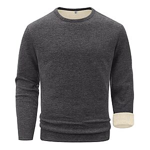 Sailwind Men's Wool Base Layer Long Sleeve Crewneck Thermal Shirt $8.99 + Free Shipping w/ Prime or on $35+