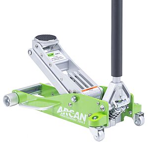 ARCAN 3-Ton Aluminum Low Profile Floor Jack, Model A20019 $228.41