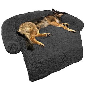 [Prime] 45"x37"x6" GGIB Fluffy Plush Dog Bed Mat w/ Removable Cover $19.94 + Free Shipping