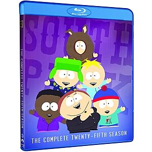 South Park: The Complete Twenty-Fifth Season Blu Ray $7.99 Amazon.com