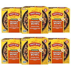 [SnS] $13.82 | 6-Pack 8.8-Oz TASTY BITE Mexican Protein Bowl at Amazon ($2.30 each)