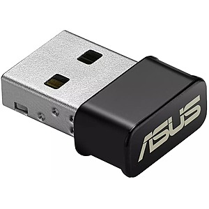 ASUS USB-AC53 AC1200 Nano USB Dual-Band Wireless Adapter $8 + Free Shipping