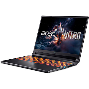 Acer 16" Nitro V Gaming Laptop Intel Core 7 (10 Core), 32GB DDR5, 512GB M2, RTX 5060, Thunderbolt, IPS Display $1150 + Free 2 Day Shipping $1149.99