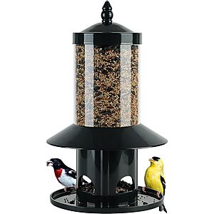 11" Squirrel Proof Bird Feeder w/360° Feeding Perch $15