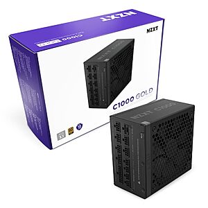 1200W NZXT C1200 Gold 80 Plus Gold Fully Modular ATX 3.1 Power Supply (Black) $139.99 + Free Shipping