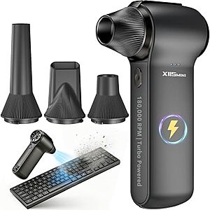 [AC] $16.82* | HTAIER 180,000RPM Cordless Electric Air Duster w/ 3-Speed Fan at Amazon