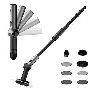 HOTO Flexi Cordless Spin Scrubber $29.99 Free Shipping Costco.com