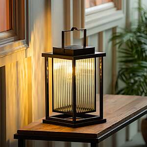 Solar LED Revere Lantern $29.99 Free Shipping Costco.com