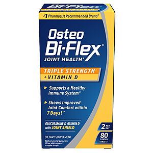 [S&S] Osteo Bi-Flex Triple Strength Glucosamine Chondroitin Supplement With Vitamin D $6.67