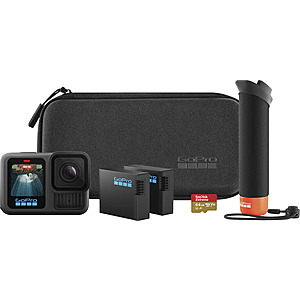 GoPro HERO13 Black Action Camera Bundle $354.99 + Free Shipping