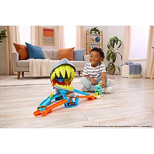 Hot Wheels City Shark Chomp Beach Playset & 1:64 Scale Toy Car – $17.99 at Amazon (Was $32.39) $14.4
