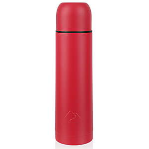 Ozark Trail 18oz Vacuum Insulated Stainless Steel Double Wall Thermal Water Bottle with Cup, $8.44, Walmart