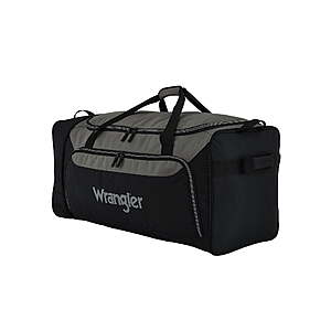 Wrangler 36-inch Jumbo Collapsible 3-Wheel Rolling Locker Duffel, $38, free shipping, Walmart $39
