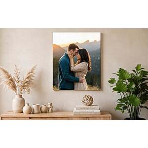 CanvasChamp 24"x36" Custom Photo Canvas Print $27.99 w/ Shipping