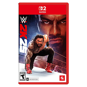 WWE 2K25 (Nintendo Switch 2 Code in Box) - $12.88 + Free S/H @ eBay