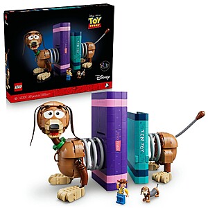 LEGO Disney and Pixar Toy Story Slinky Dog Bookends 43301 $74.99