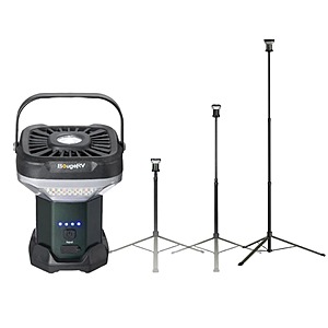 BougeRV 3200-Lumen LED 7.5' Adjustable Telescoping Camping Light w/ 59.2Wh Rechargeable Battery (CL03) $100 + Free Shipping