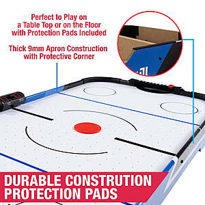 $34.85 FS Walmart+ or at $35 Tabletop Air Hockey Arcade Game, 5-Piece Set, by MD Sports